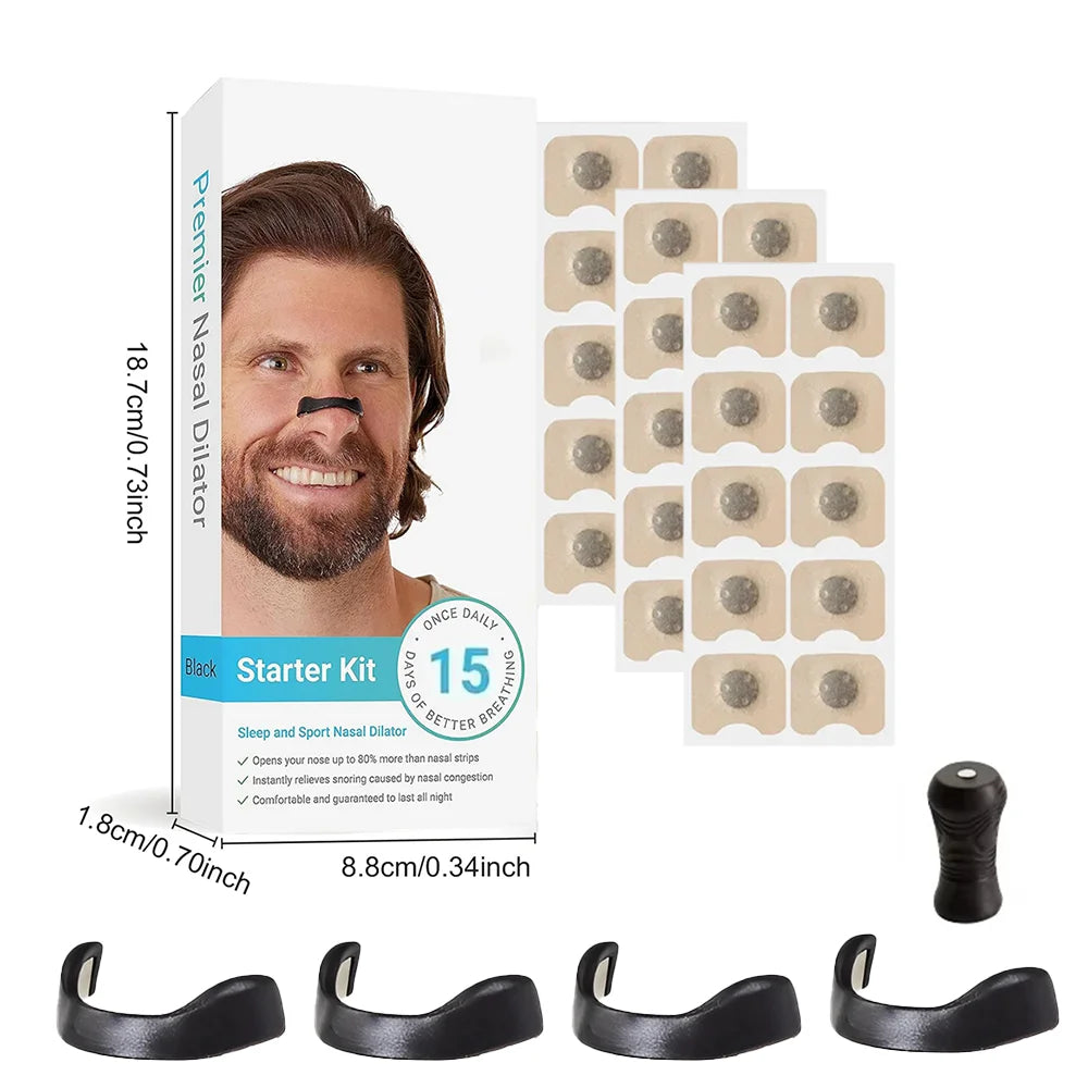 Magnetic Nasal Breathing Dilators