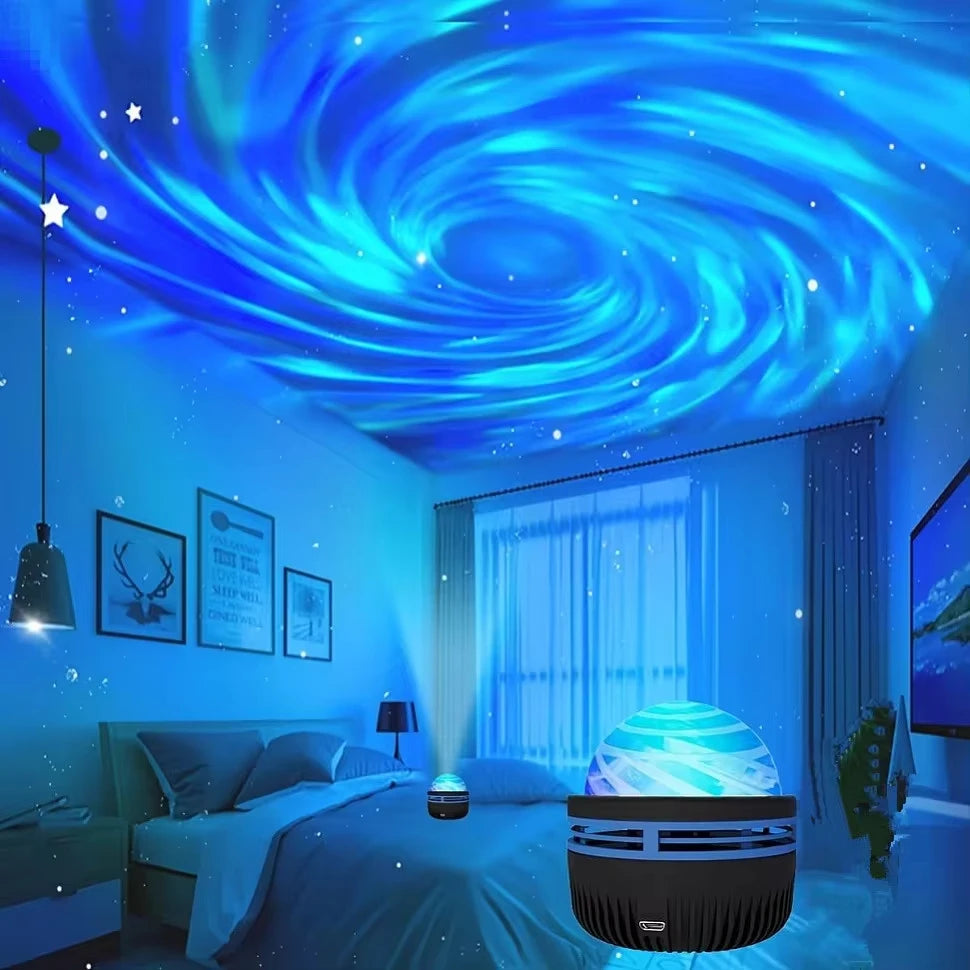 Galaxy Projector Night Light – Cosmic Bedroom Ambiance Creator