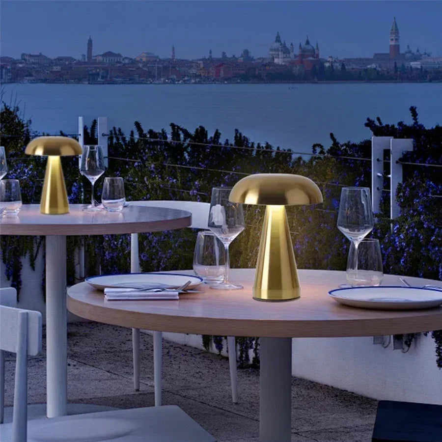 Enchanted Mushroom Table Lamp – Whimsical 3-Color Dimmable LED Light