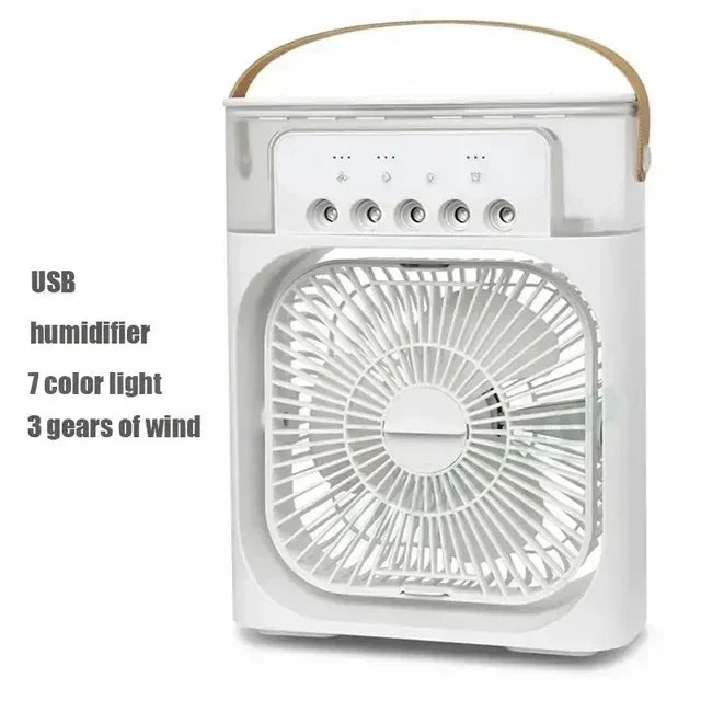 3 In 1 Portable Humidifier Fan Mini Air Conditioners