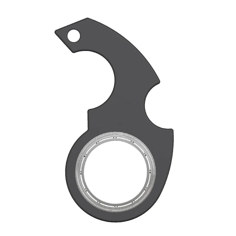 Metal O-Ring Keychain Spinner Toy for Anxiety