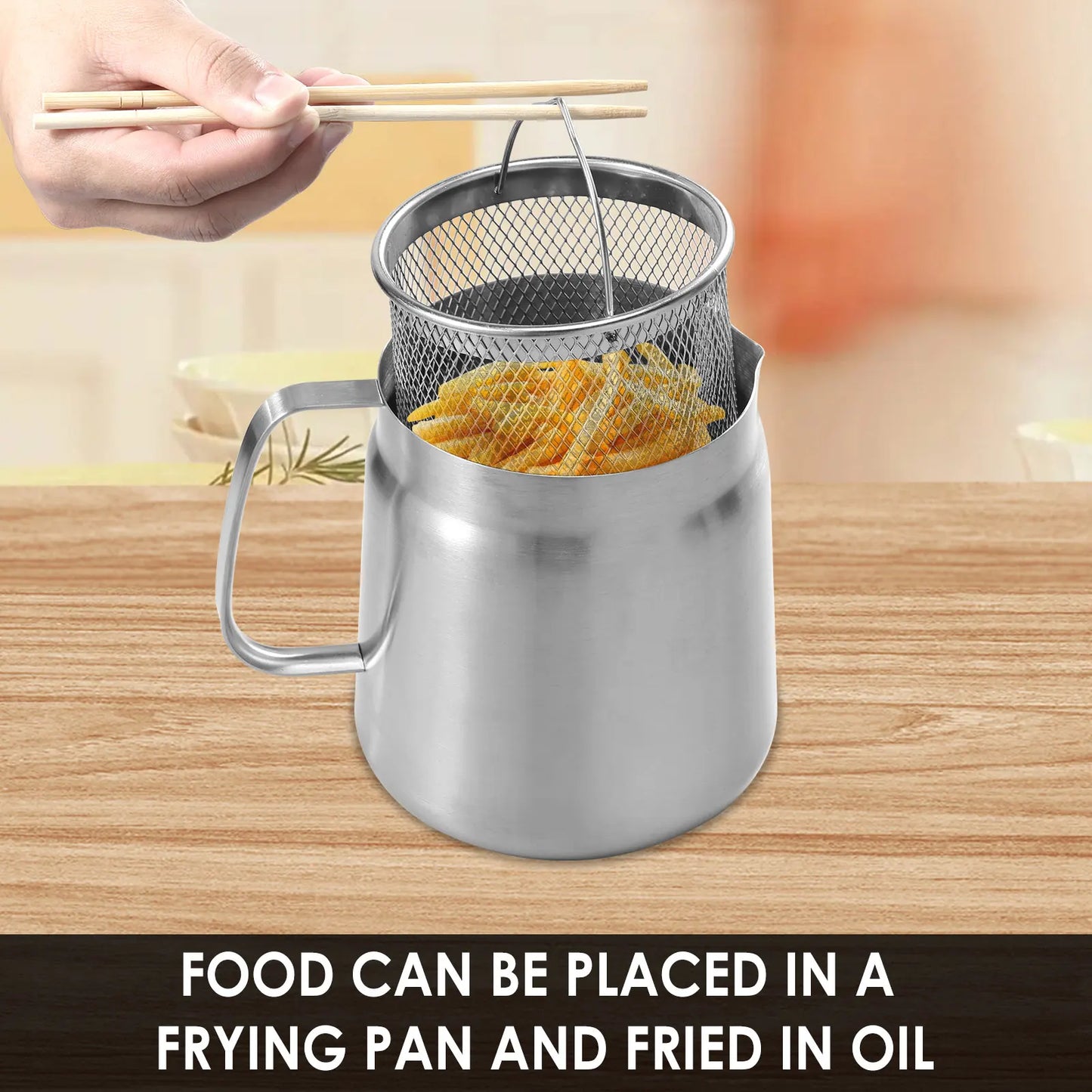 Premium 2-in-1 Oil Filter & Storage Pot