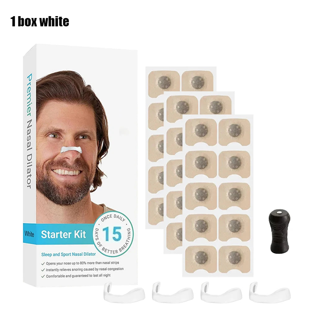 Magnetic Nasal Breathing Dilators