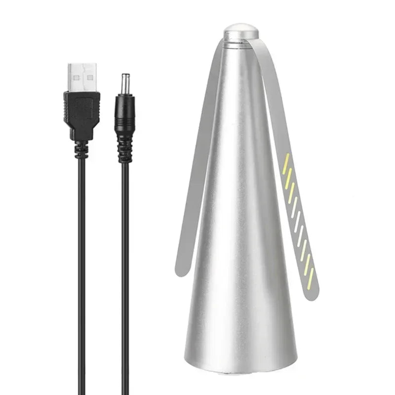 Portable Fly Repeller Fan – Dual-Power Food Protection for Indoor/Outdoor Use