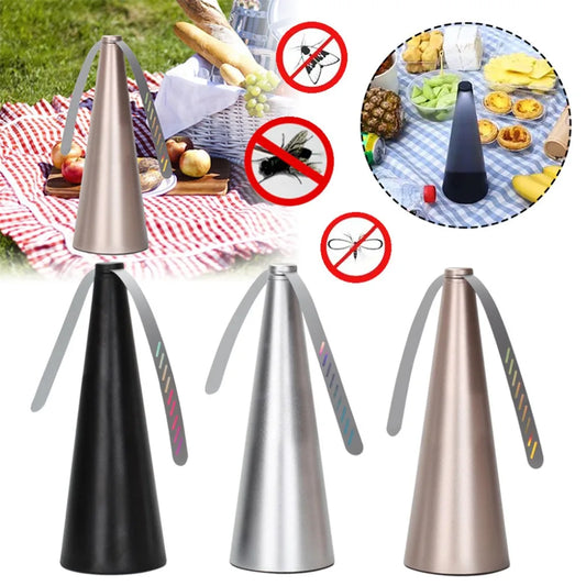 Portable Fly Repeller Fan – Dual-Power Food Protection for Indoor/Outdoor Use