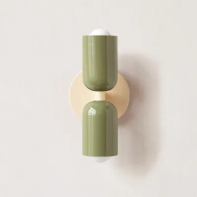 Nordic Macaron Wall Lamp – Dual-Glow Modern Sconce | Trendora.es