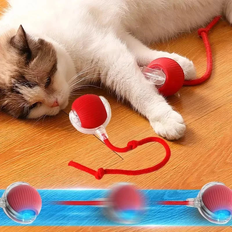 Smart Electric Ball Toy – Automatic Interactive Play for Cats & Dogs