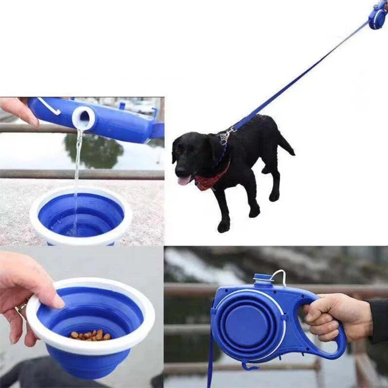4-in-1 Smart Dog Leash – Ultimate Outdoor Adventure Companion