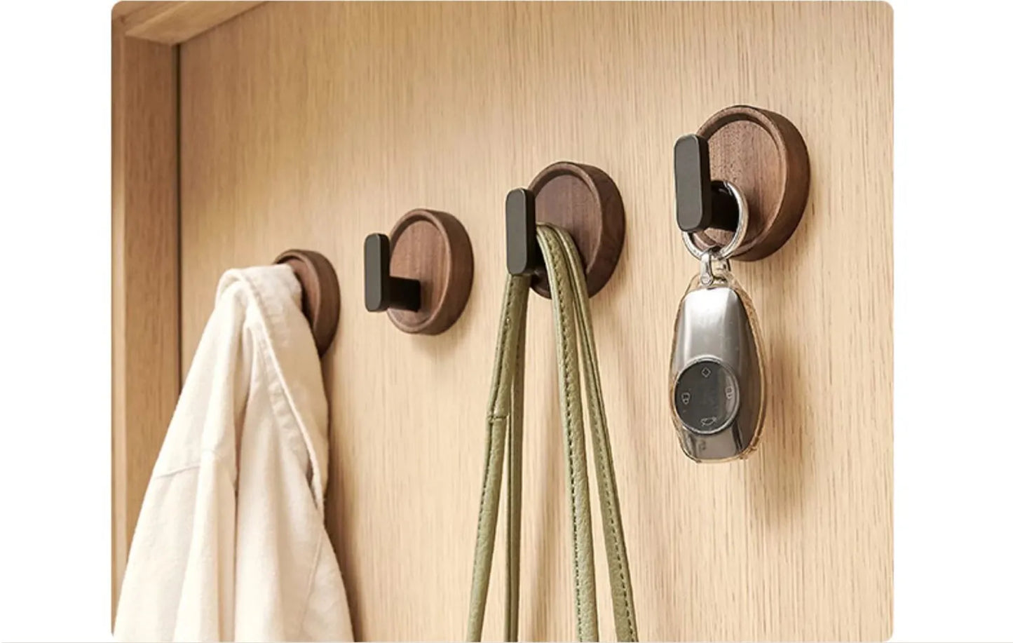 Walnut Wood Wall Hook