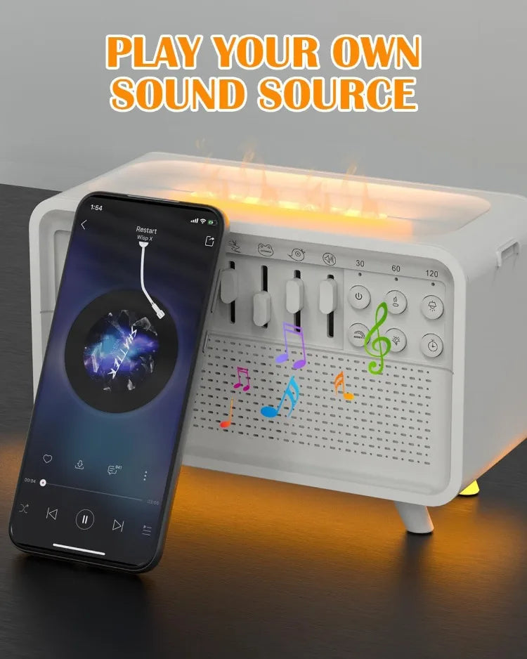 Blissful Dreams White Noise Machine – Sleep Sounder, Breathe Easier & Relax Deeper