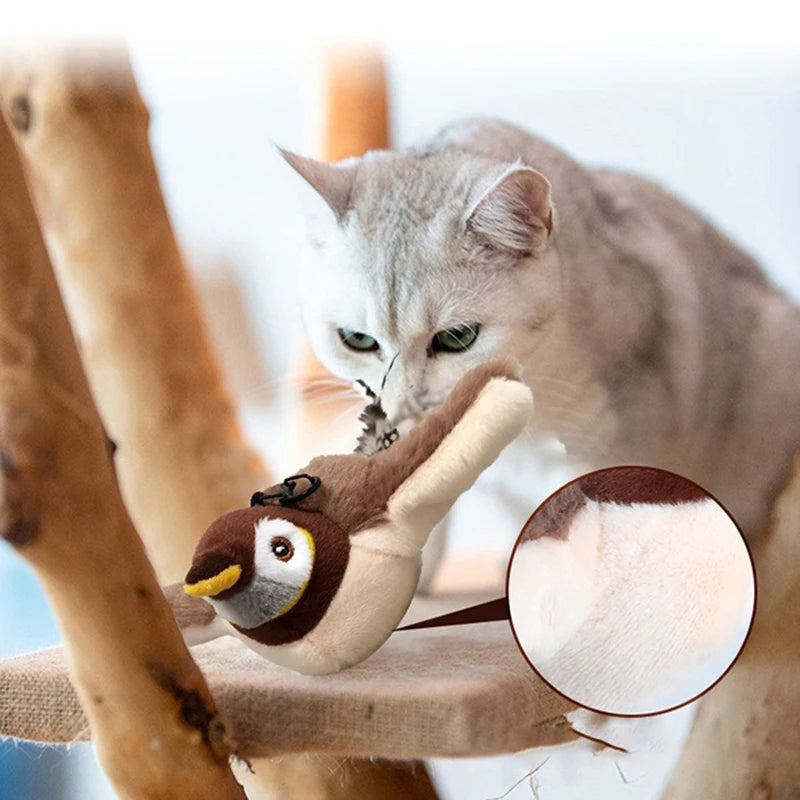 Interactive Flying Bird For Cats
