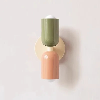 Nordic Macaron Wall Lamp – Dual-Glow Modern Sconce | Trendora.es