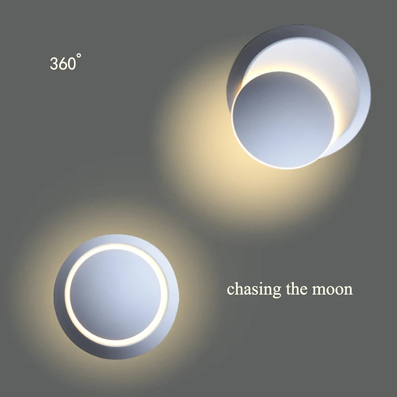 350° Rotatable Wall Sconce Light