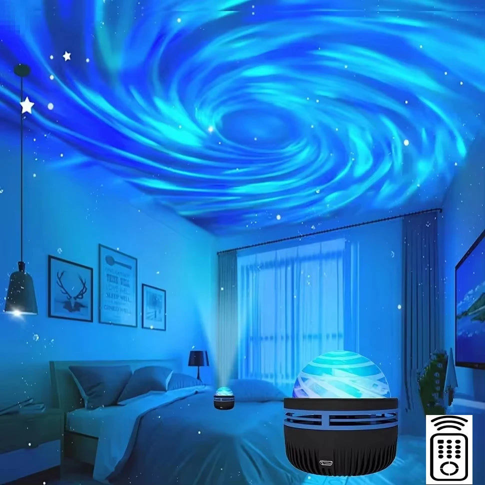 Galaxy Projector Night Light – Cosmic Bedroom Ambiance Creator