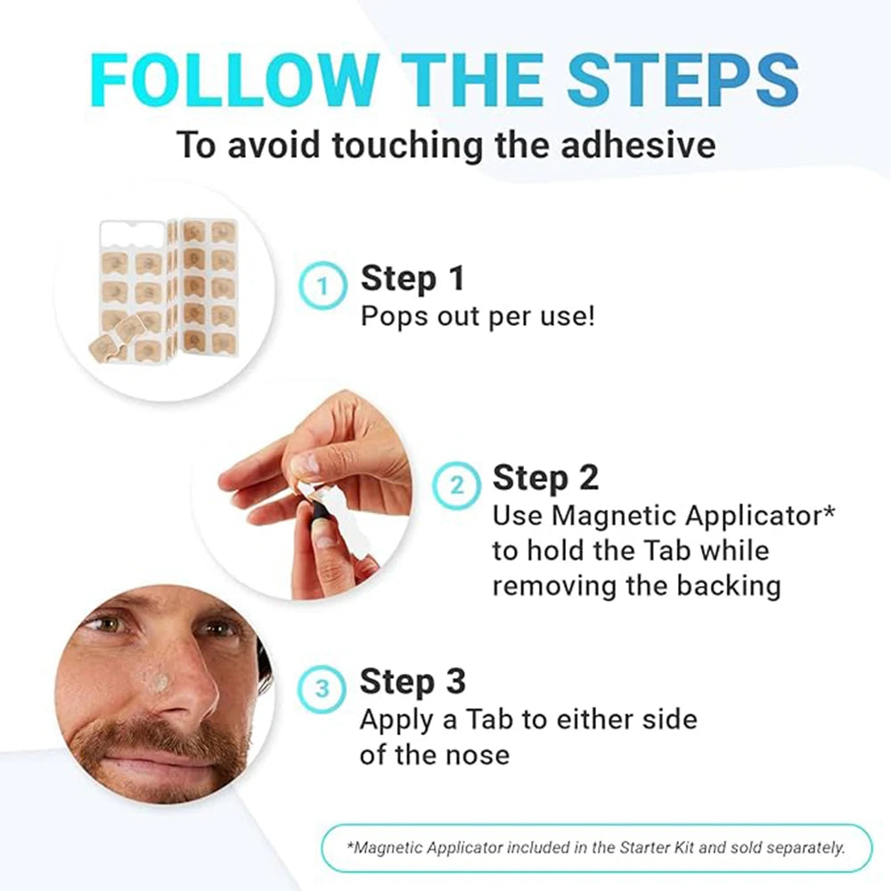 Magnetic Nasal Breathing Dilators
