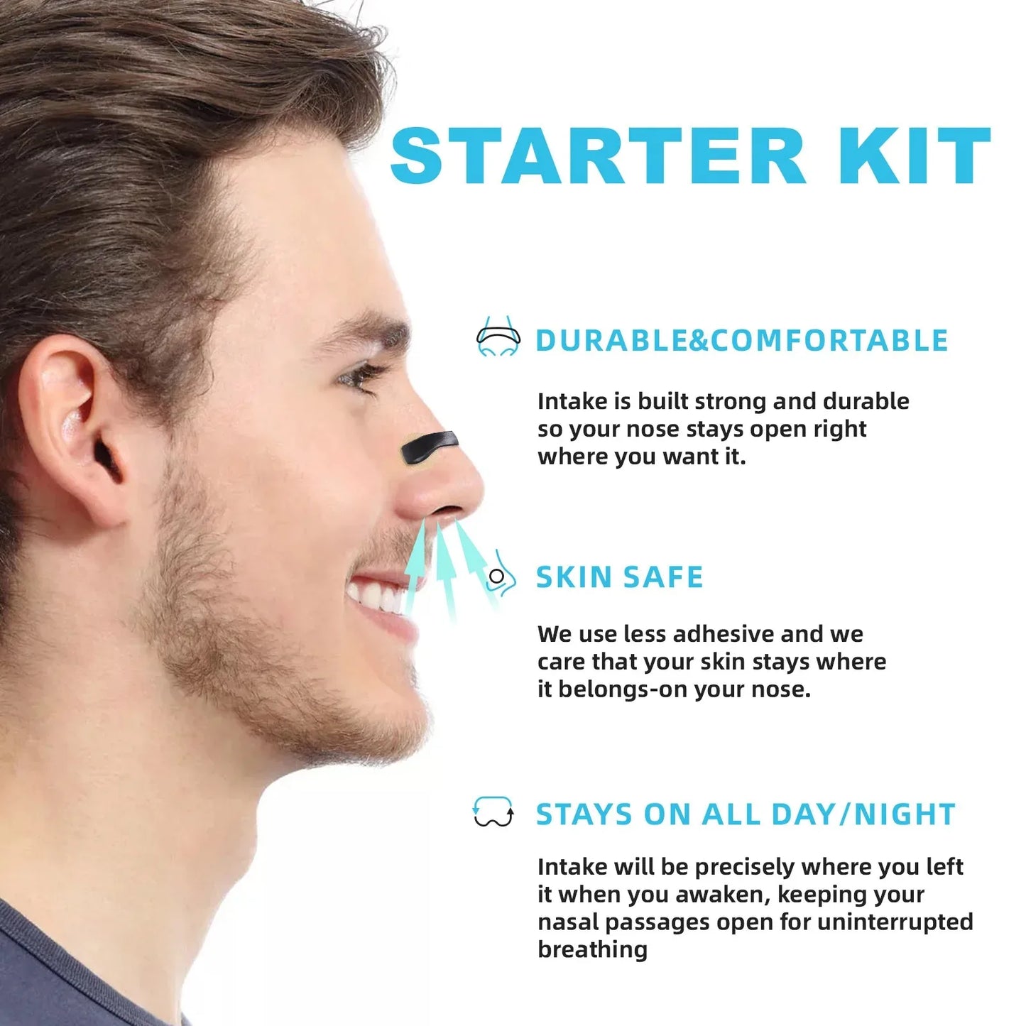 Magnetic Nasal Breathing Dilators