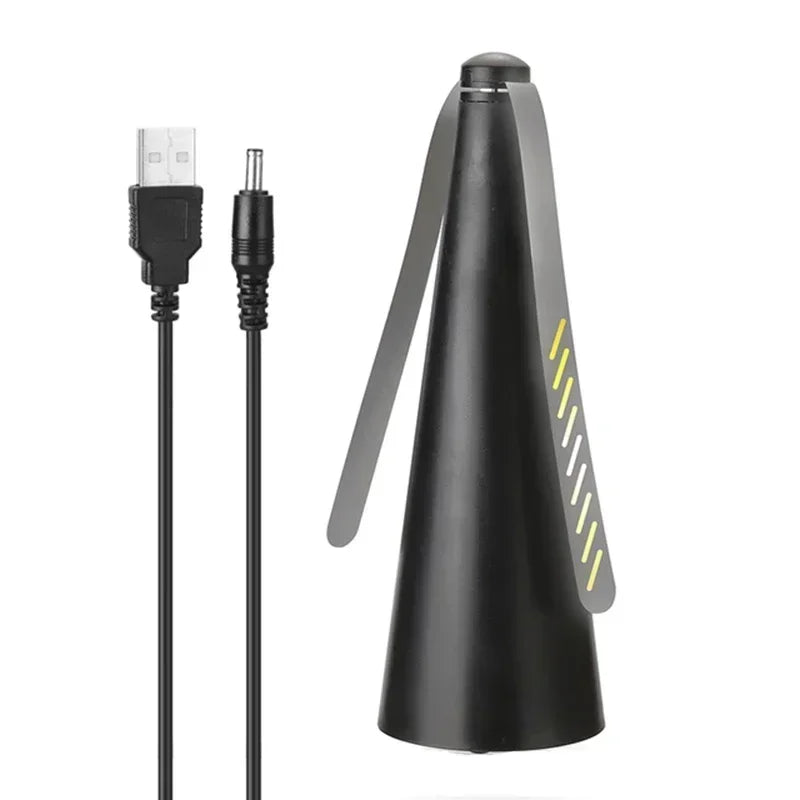 Portable Fly Repeller Fan – Dual-Power Food Protection for Indoor/Outdoor Use