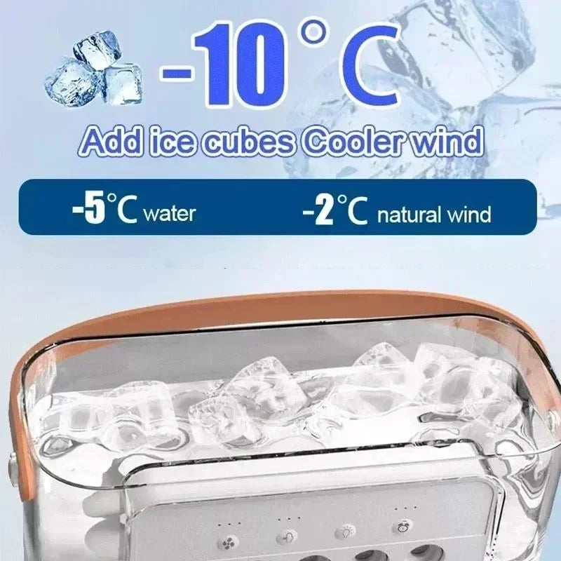 3 In 1 Portable Humidifier Fan Mini Air Conditioners
