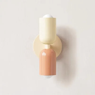Nordic Macaron Wall Lamp – Dual-Glow Modern Sconce | Trendora.es