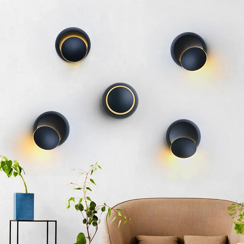 350° Rotatable Wall Sconce Light