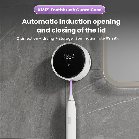UV Toothbrush Sanitizer & Holder