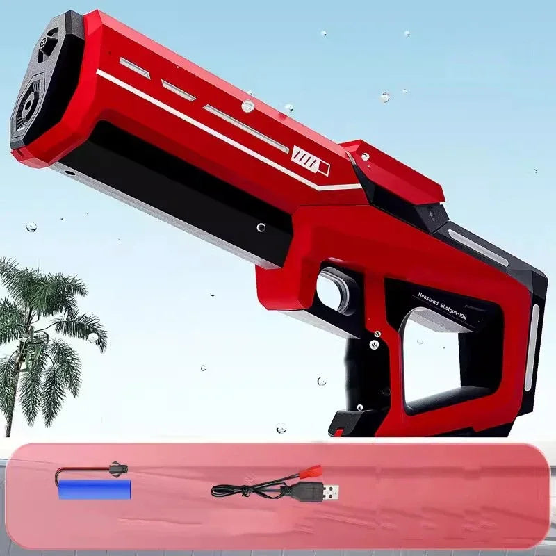 Electric Automatic Water Gun – Rechargeable and High-Pressure - Trendora.es