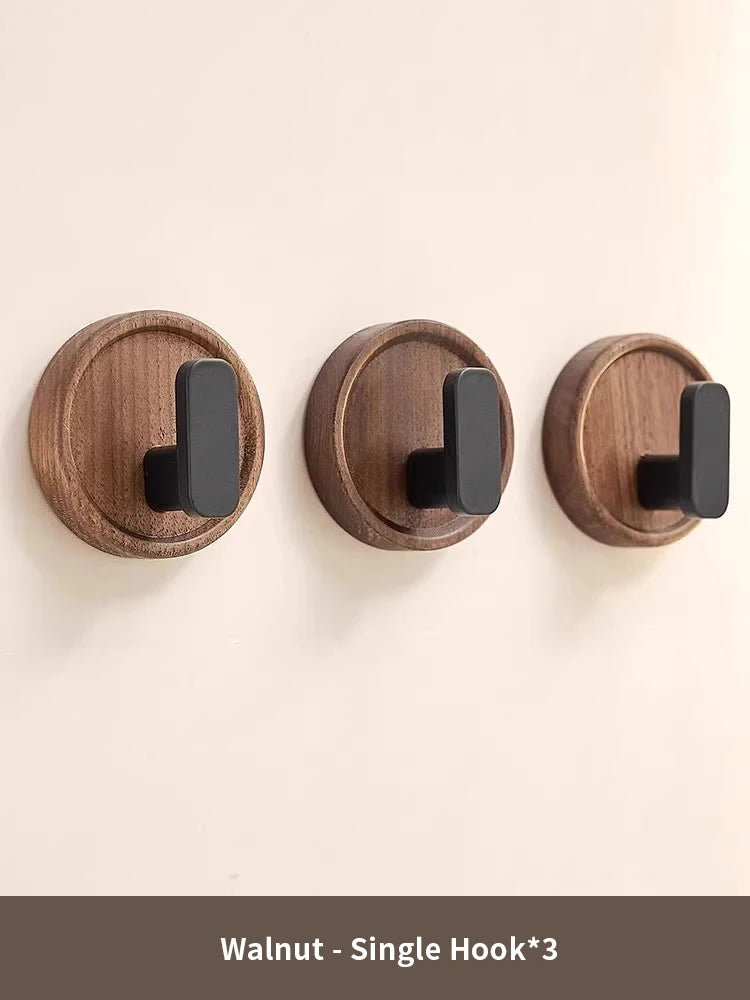 Walnut Wood Wall Hook