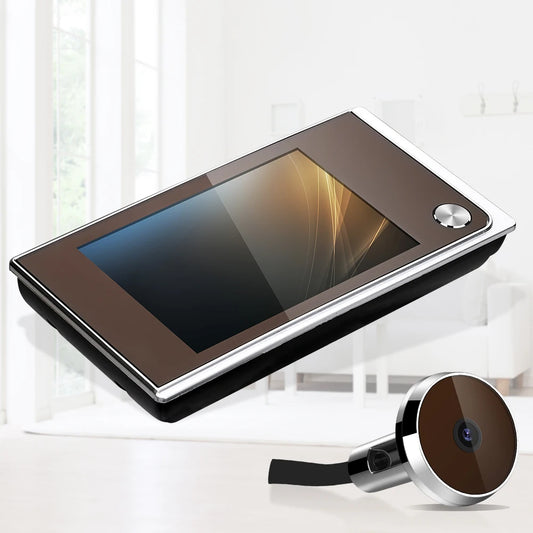 3.5" Digital Peephole Camera – Smart Door Monitoring Upgrade | Trendora.es