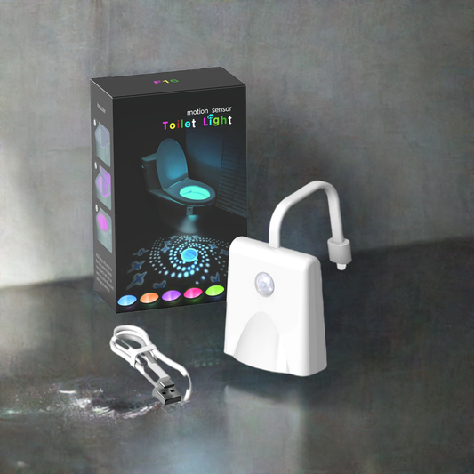 Toilet Night Lights with Star Projector and Motion Sensor - Trendora.es
