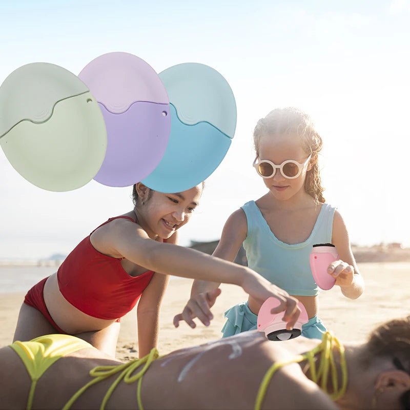 Portable Sunscreen & Lotion Applicator – Refillable for Travel & Camping - Trendora.es